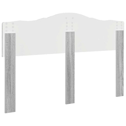 vidaXL Kopfteil Graues Sonoma 160 cm Holzwerkstoff