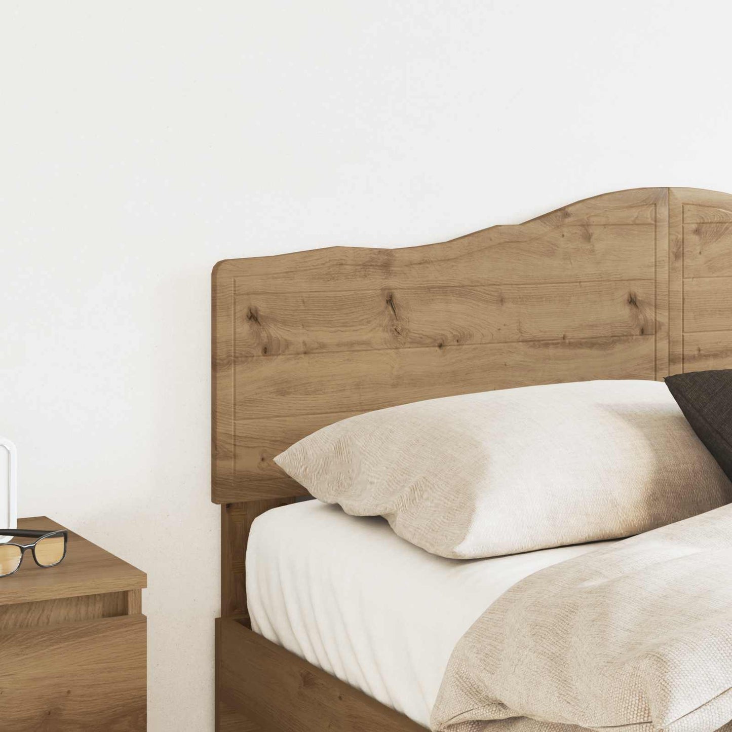 vidaXL Kopfteil Artisan-Eiche 160 cm Holzwerkstoff
