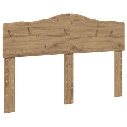 vidaXL Kopfteil Artisan-Eiche 160 cm Holzwerkstoff
