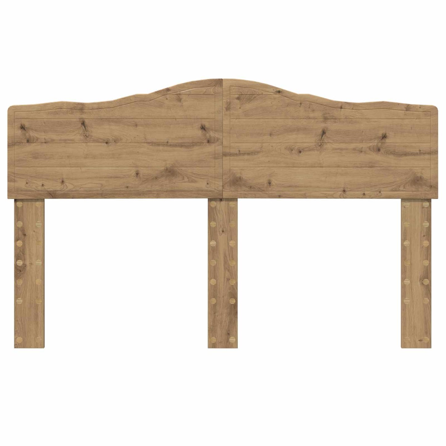 vidaXL Kopfteil Artisan-Eiche 160 cm Holzwerkstoff