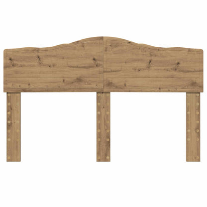 vidaXL Kopfteil Artisan-Eiche 160 cm Holzwerkstoff