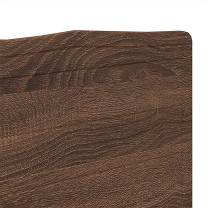 Kopfteil Braun Eichen-Optik 150 cm Holzwerkstoff