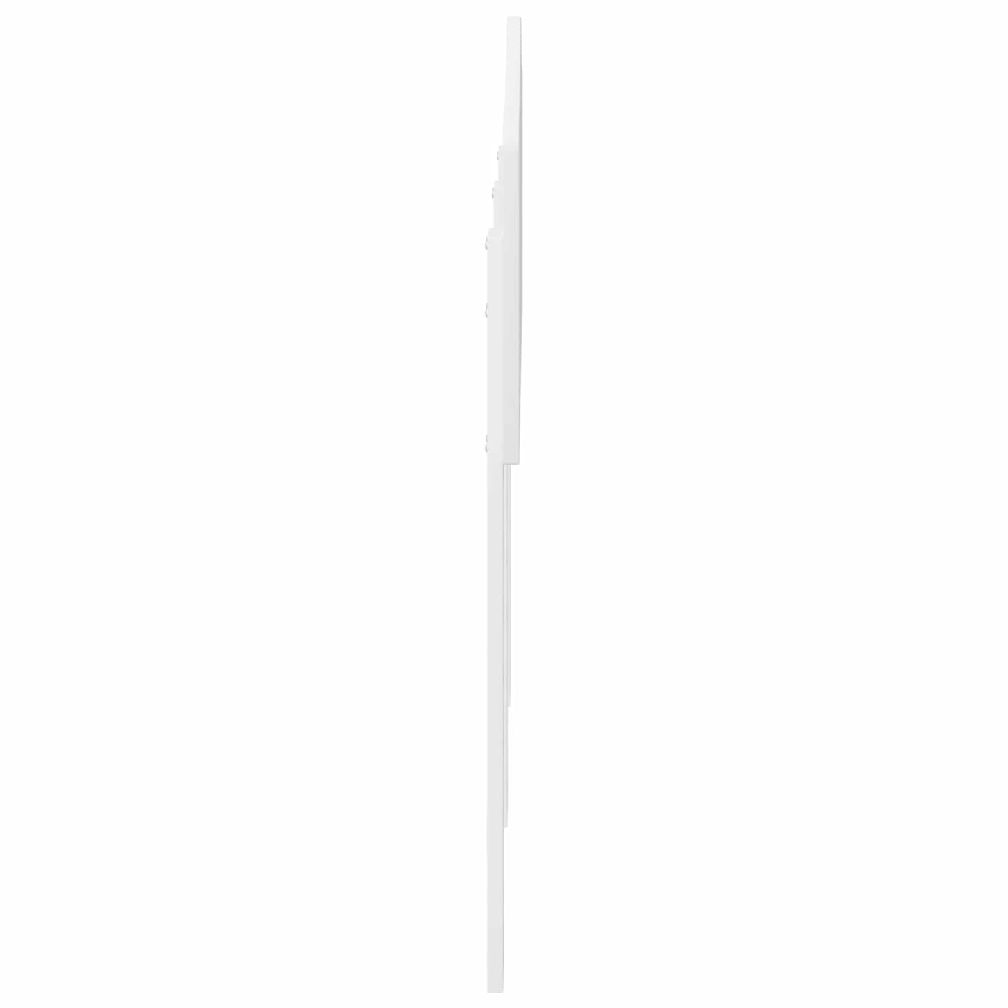 vidaXL Kopfteil Weiß 140 cm Holzwerkstoff