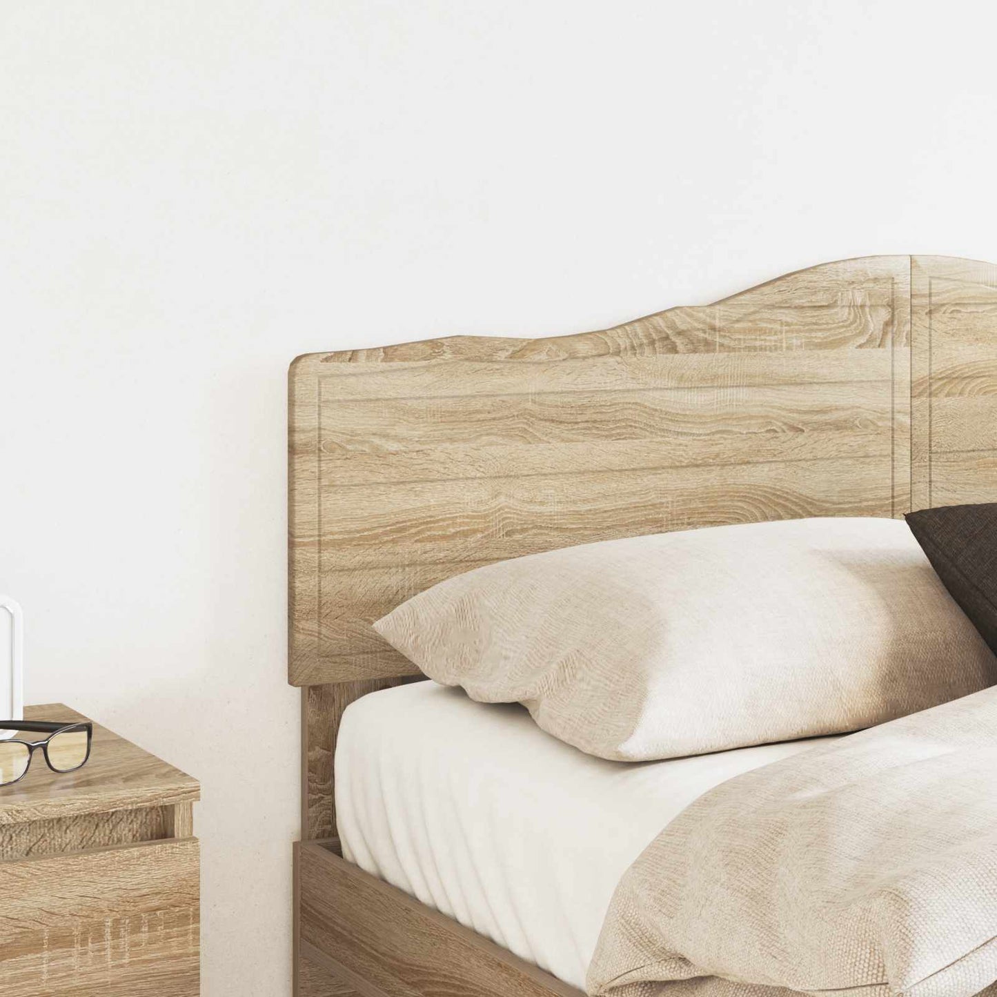 vidaXL Kopfteil Sonoma-Eiche 140 cm Holzwerkstoff