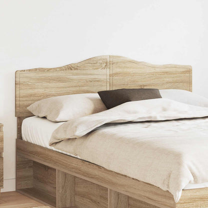 vidaXL Kopfteil Sonoma-Eiche 140 cm Holzwerkstoff