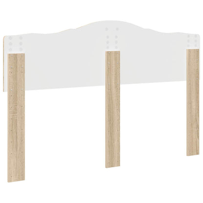 vidaXL Kopfteil Sonoma-Eiche 140 cm Holzwerkstoff