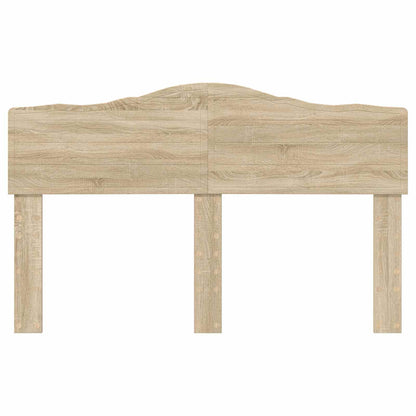 vidaXL Kopfteil Sonoma-Eiche 140 cm Holzwerkstoff
