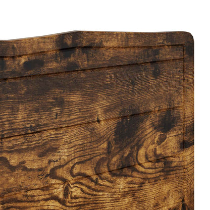 vidaXL Kopfteil Geräucherte Eiche 140 cm Holzwerkstoff