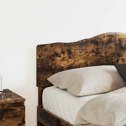 vidaXL Kopfteil Geräucherte Eiche 140 cm Holzwerkstoff