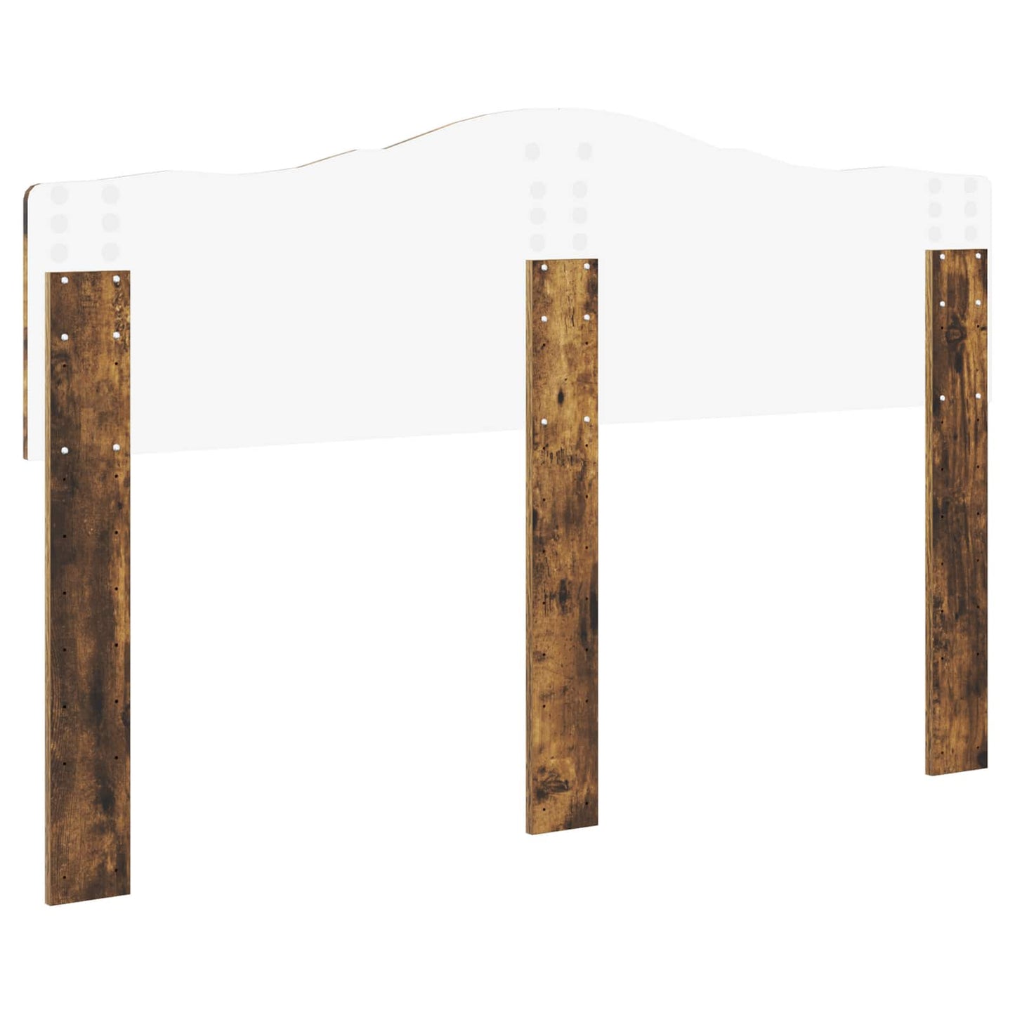 vidaXL Kopfteil Geräucherte Eiche 140 cm Holzwerkstoff