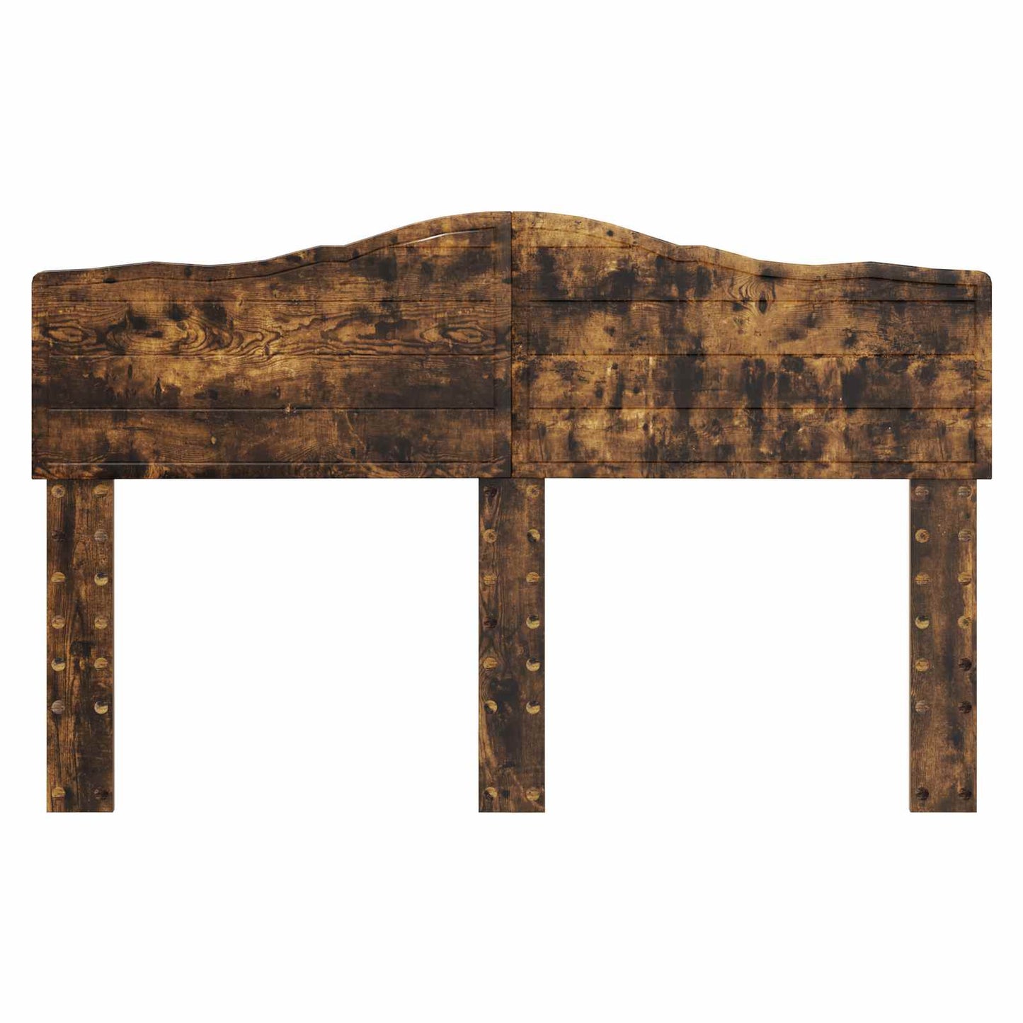 vidaXL Kopfteil Geräucherte Eiche 140 cm Holzwerkstoff