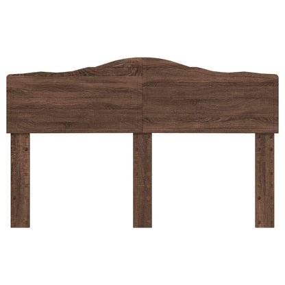 vidaXL Kopfteil Braun Eichen-Optik 140 cm Holzwerkstoff