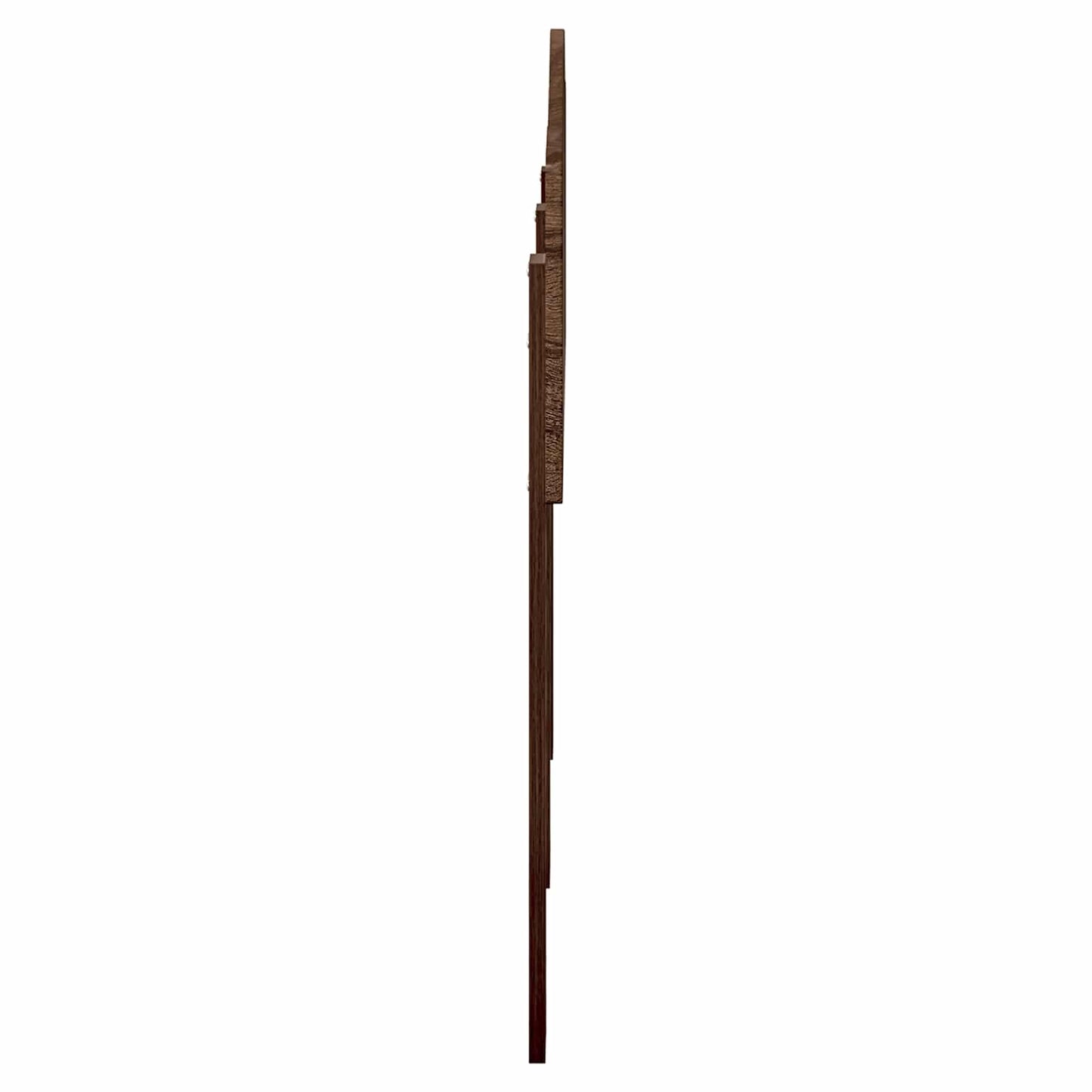 vidaXL Kopfteil Braun Eichen-Optik 140 cm Holzwerkstoff