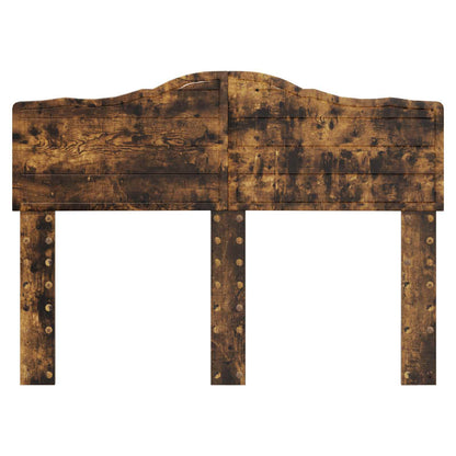 Kopfteil Geräucherte Eiche 135 cm Holzwerkstoff
