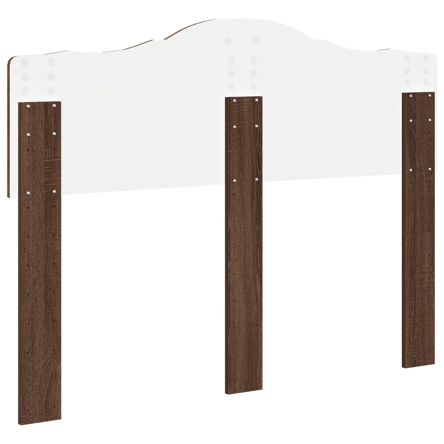 vidaXL Kopfteil Braun Eichen-Optik 135 cm Holzwerkstoff