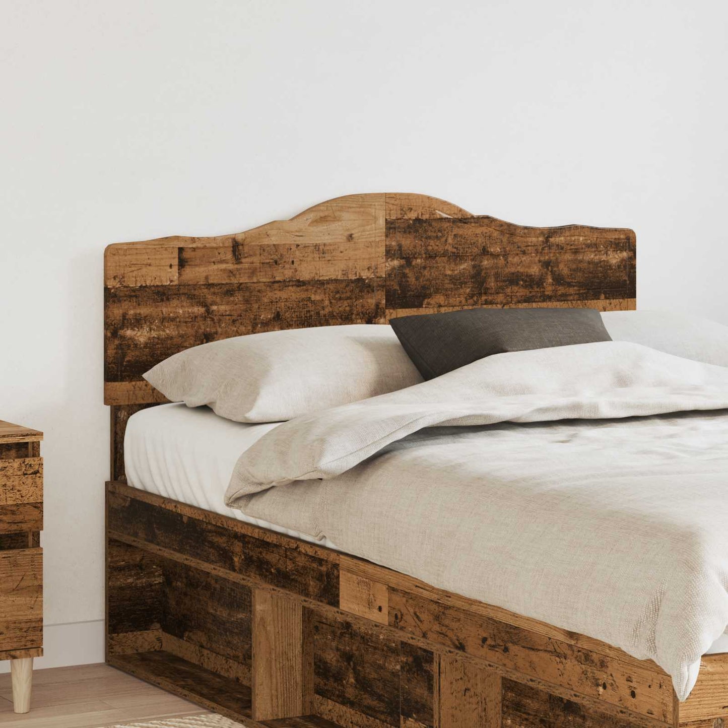 vidaXL Kopfteil Altholz 135 cm Holzwerkstoff