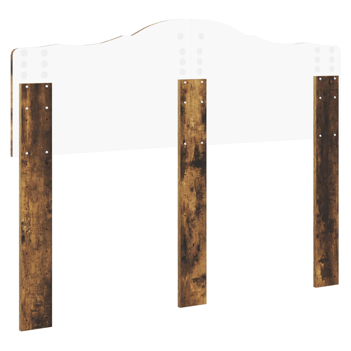 Kopfteil Geräucherte Eiche 120 cm Holzwerkstoff