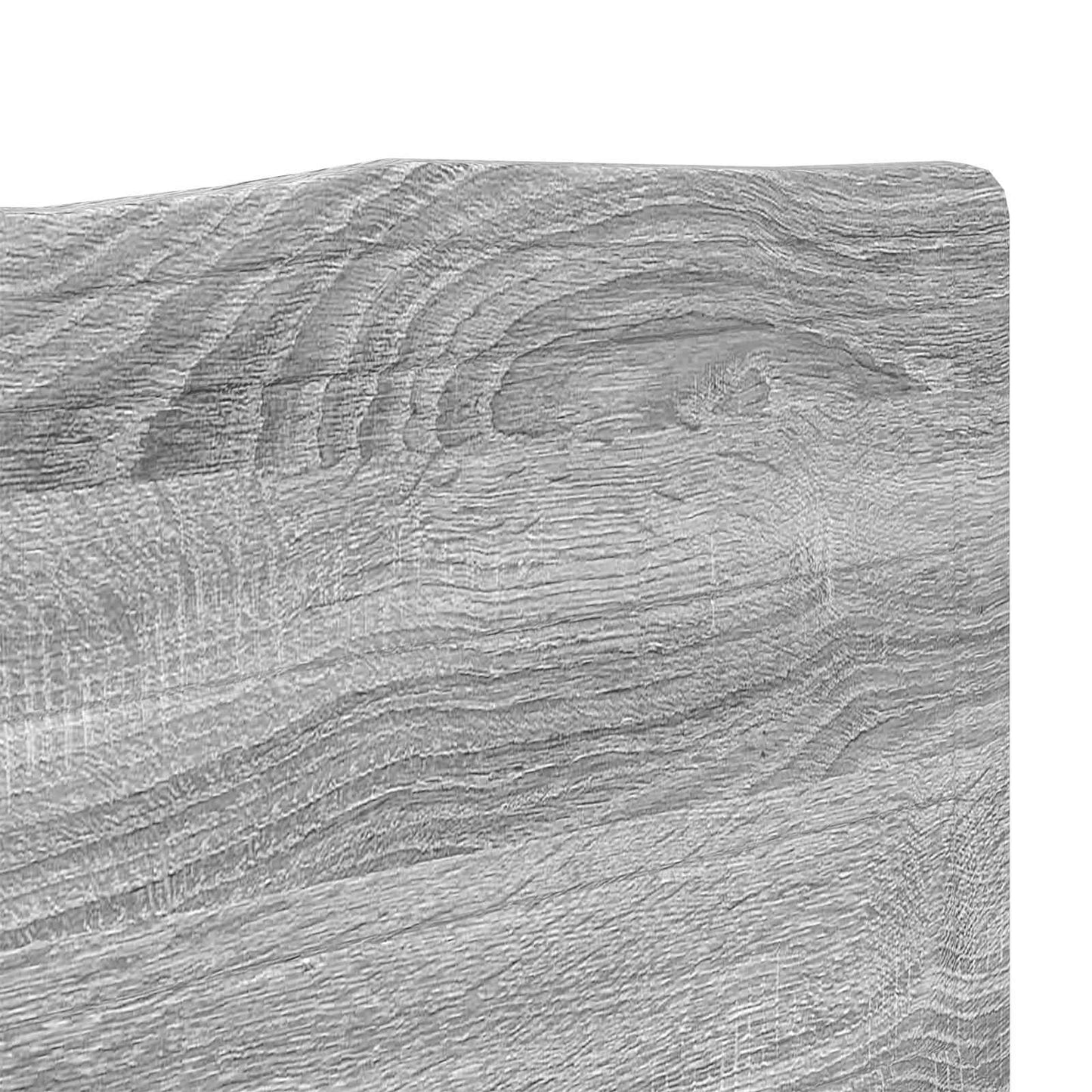 vidaXL Kopfteil Graues Sonoma 120 cm Holzwerkstoff