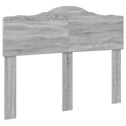 vidaXL Kopfteil Graues Sonoma 120 cm Holzwerkstoff