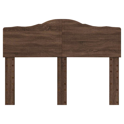 Kopfteil Braun Eichen-Optik 120 cm Holzwerkstoff