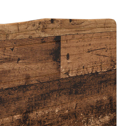 vidaXL Kopfteil Altholz 120 cm Holzwerkstoff