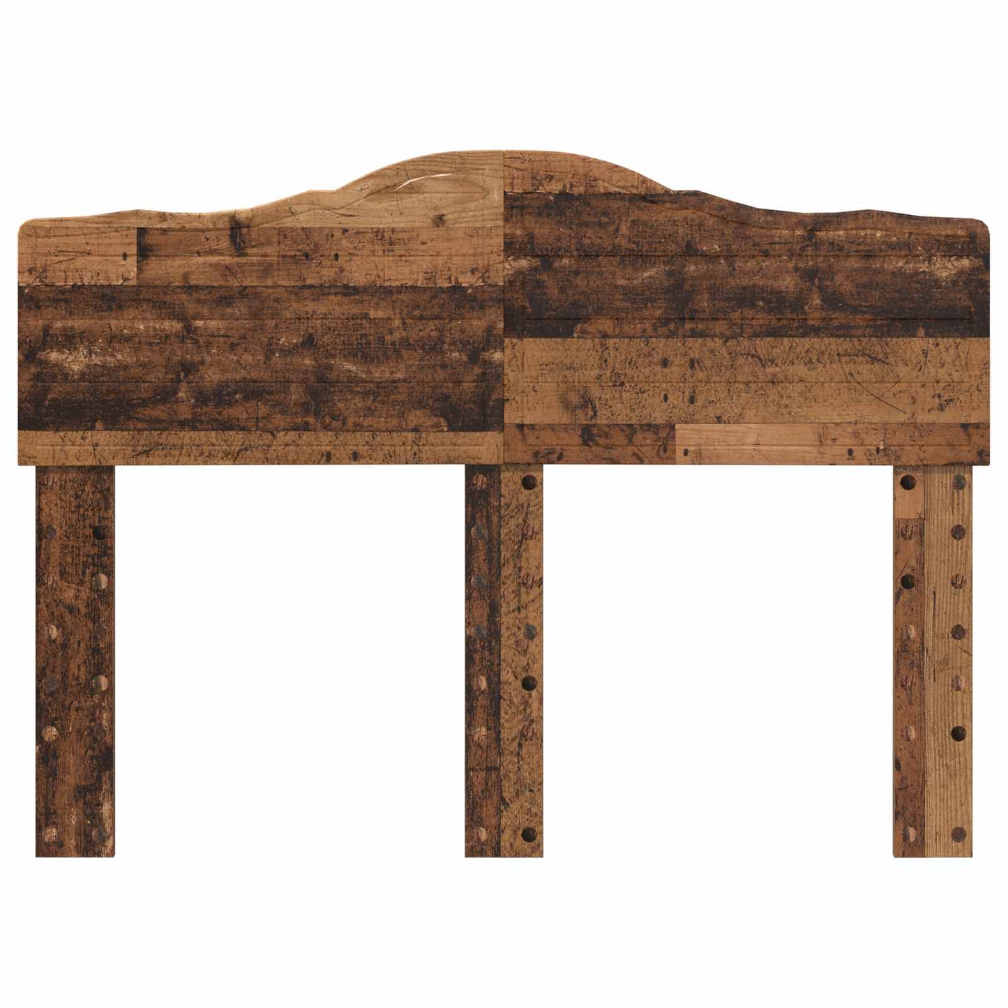 vidaXL Kopfteil Altholz 120 cm Holzwerkstoff