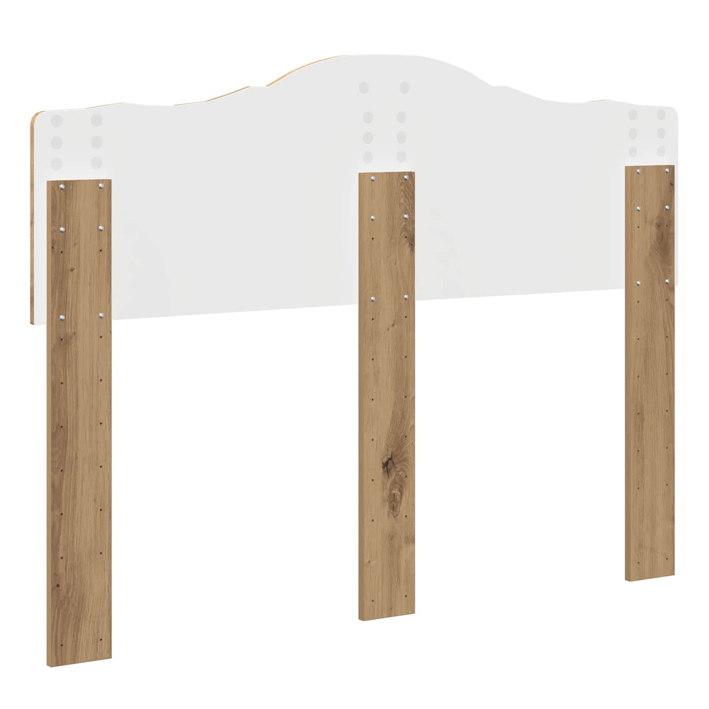 vidaXL Kopfteil Artisan-Eiche 120 cm Holzwerkstoff