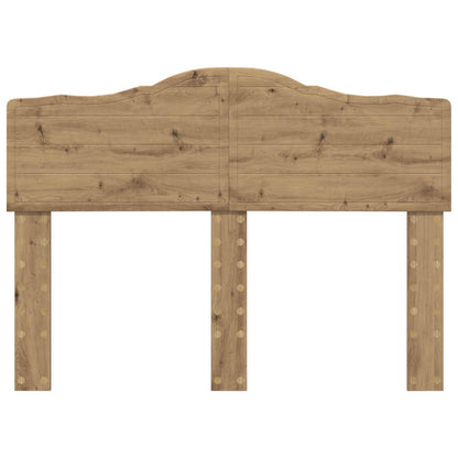 vidaXL Kopfteil Artisan-Eiche 120 cm Holzwerkstoff