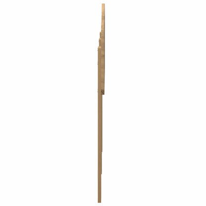 vidaXL Kopfteil Artisan-Eiche 120 cm Holzwerkstoff