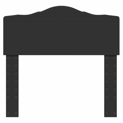 vidaXL Kopfteil Schwarz Eichen-Optik 100 cm Holzwerkstoff