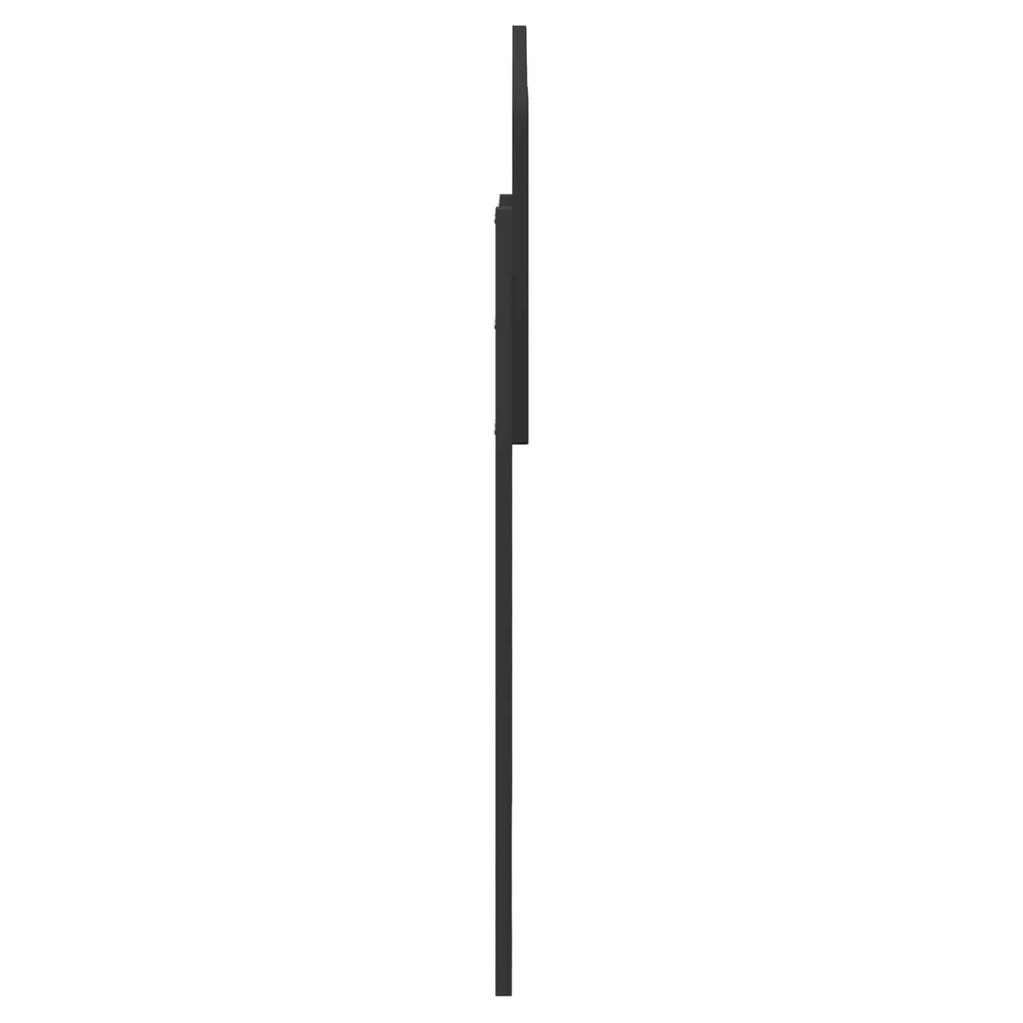 vidaXL Kopfteil Schwarz Eichen-Optik 100 cm Holzwerkstoff