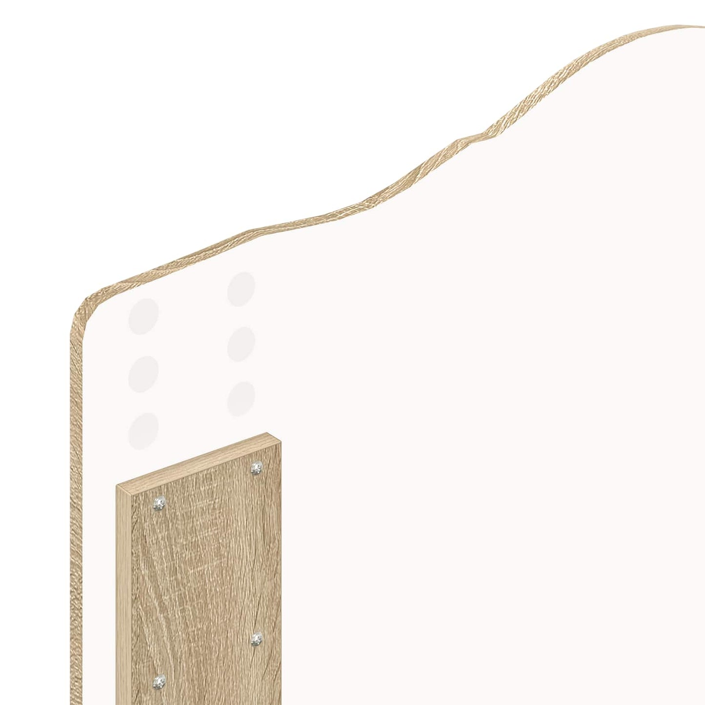 vidaXL Tête de lit chêne Sonoma 90 cm en bois d'ingénierie