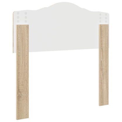 vidaXL Tête de lit chêne Sonoma 90 cm en bois d'ingénierie