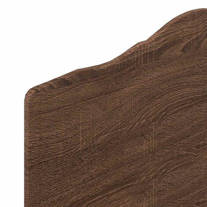 vidaXL Tête de lit aspect chêne marron 90 cm bois d'ingénierie