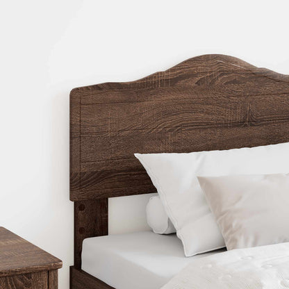 vidaXL Tête de lit aspect chêne marron 90 cm bois d'ingénierie