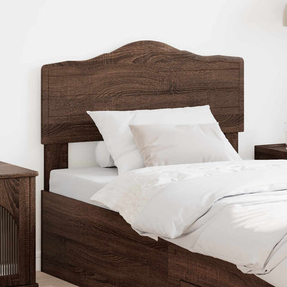 vidaXL Tête de lit aspect chêne marron 90 cm bois d'ingénierie