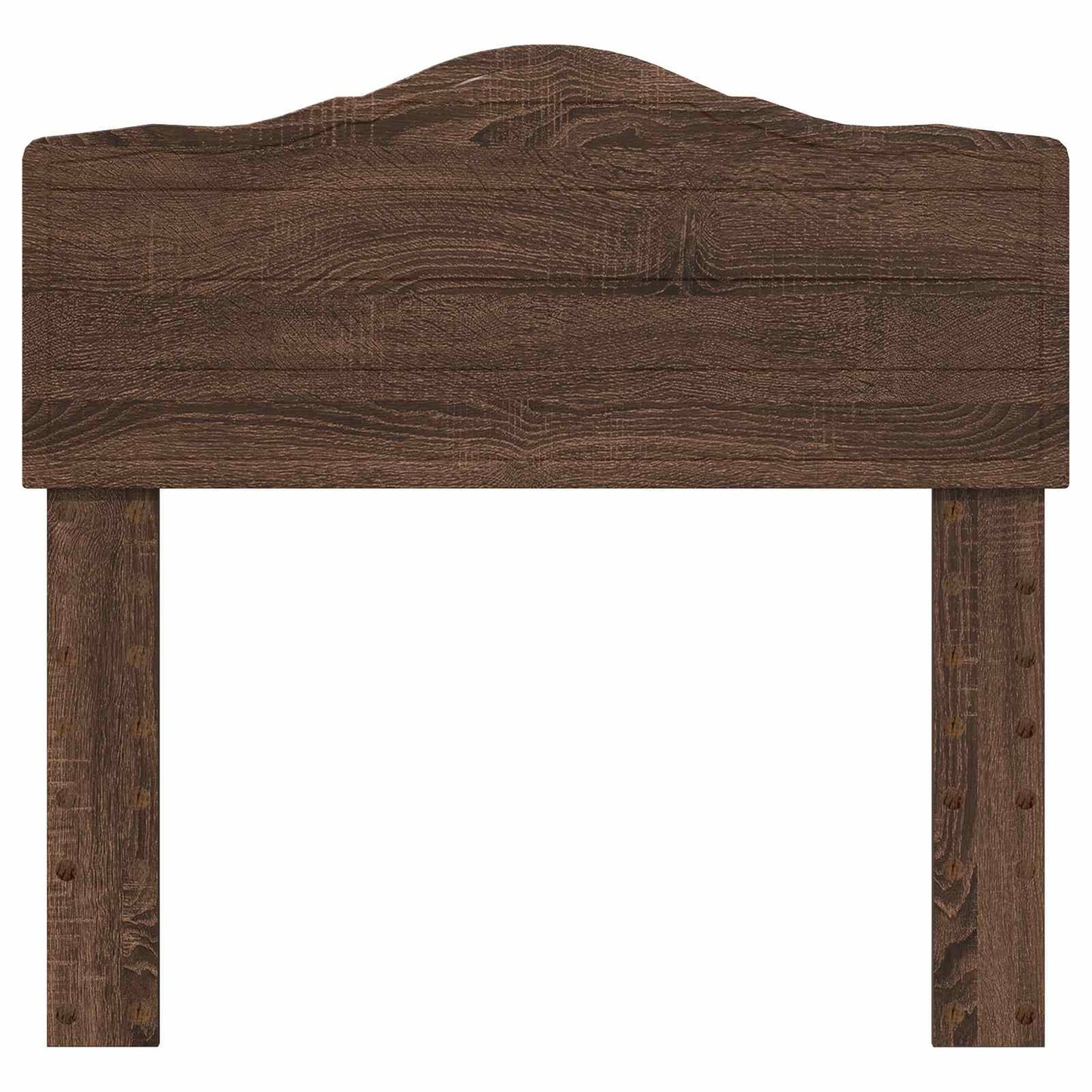 vidaXL Tête de lit aspect chêne marron 90 cm bois d'ingénierie