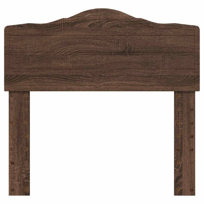 vidaXL Tête de lit aspect chêne marron 90 cm bois d'ingénierie