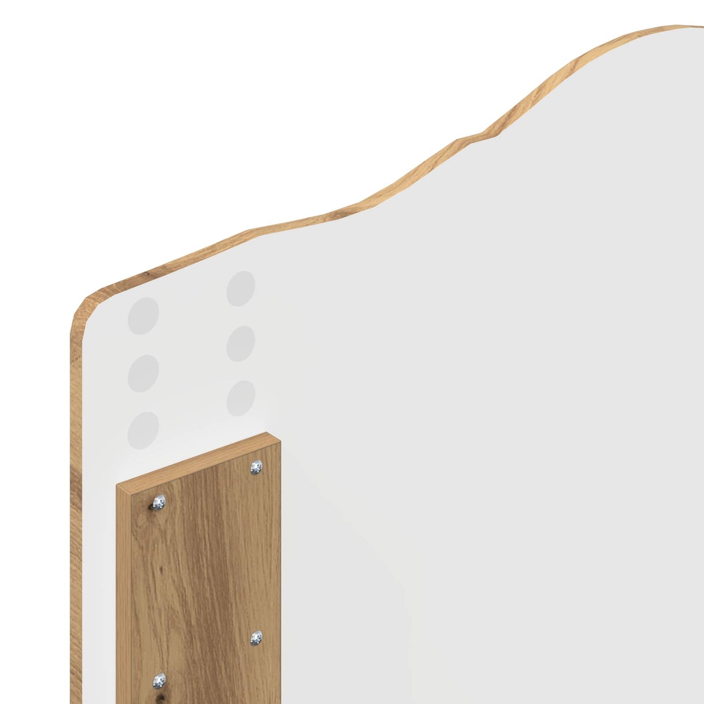 vidaXL Tête de lit chêne artisan 90 cm bois d'ingénierie