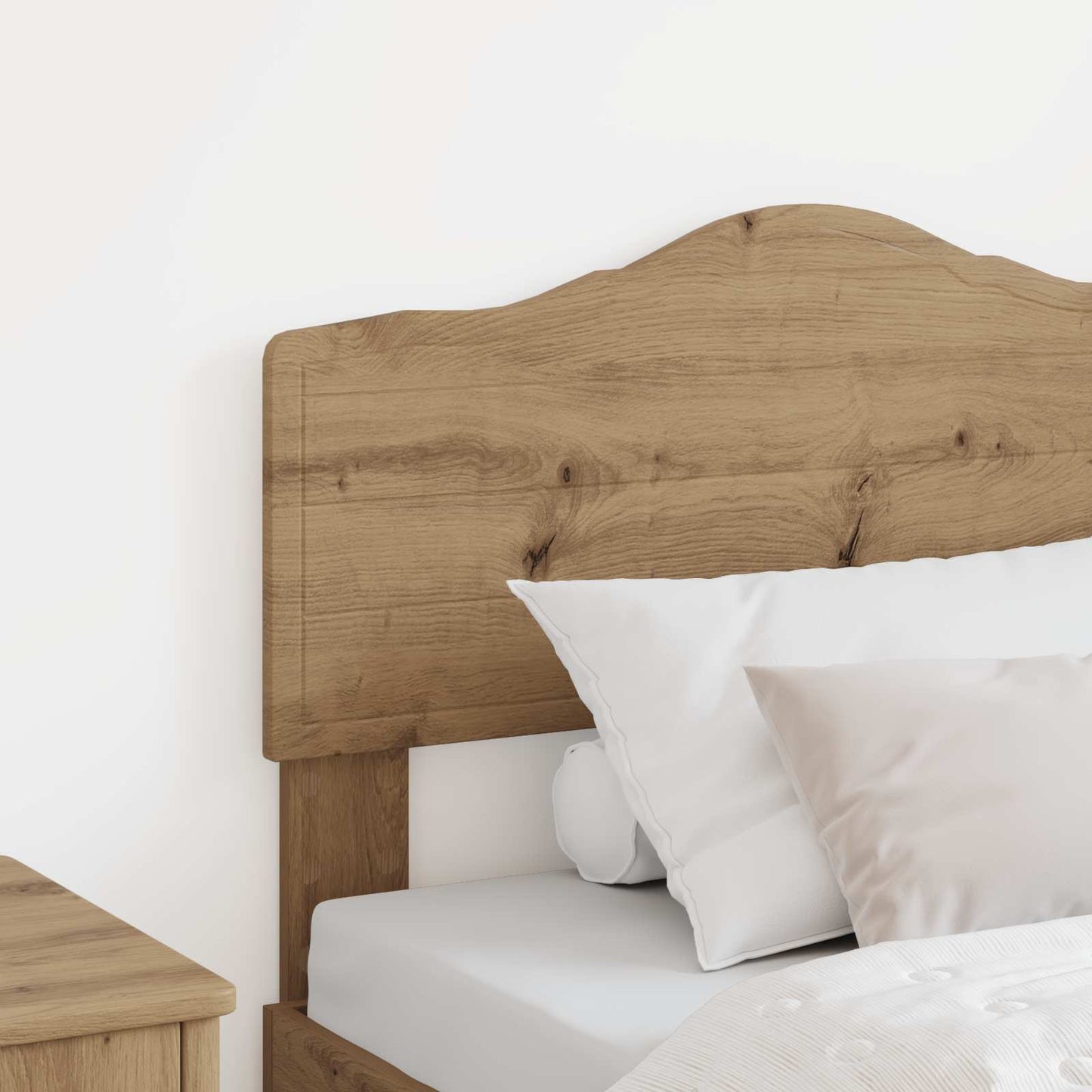 vidaXL Tête de lit chêne artisan 90 cm bois d'ingénierie