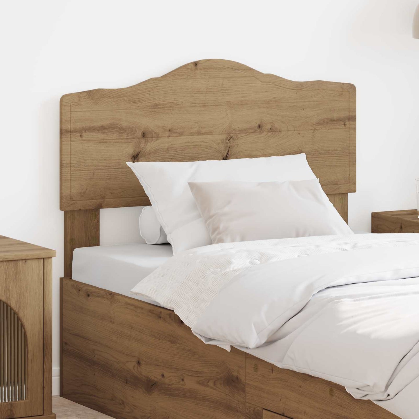 vidaXL Tête de lit chêne artisan 90 cm bois d'ingénierie