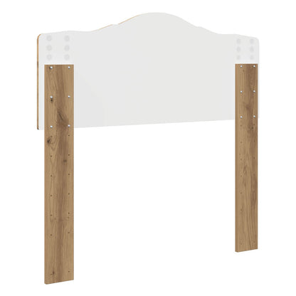 vidaXL Tête de lit chêne artisan 90 cm bois d'ingénierie