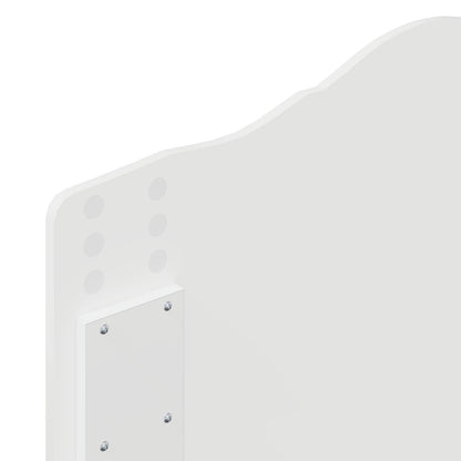Kopfteil Weiß 80 cm Holzwerkstoff