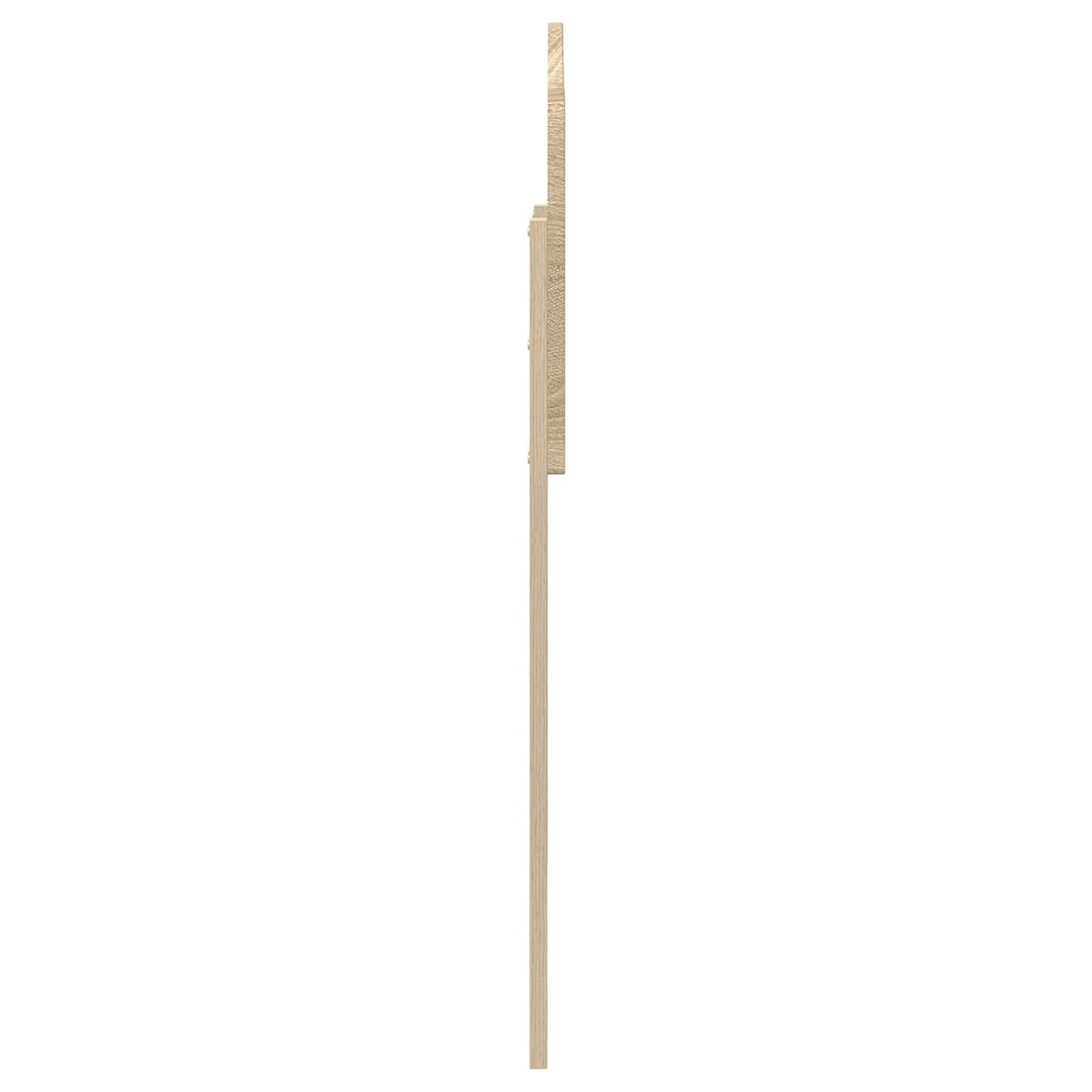 Kopfteil Sonoma-Eiche 80 cm Holzwerkstoff