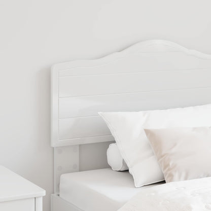 vidaXL Tête de lit Blanc brillant 80 cm Bois d'ingénierie