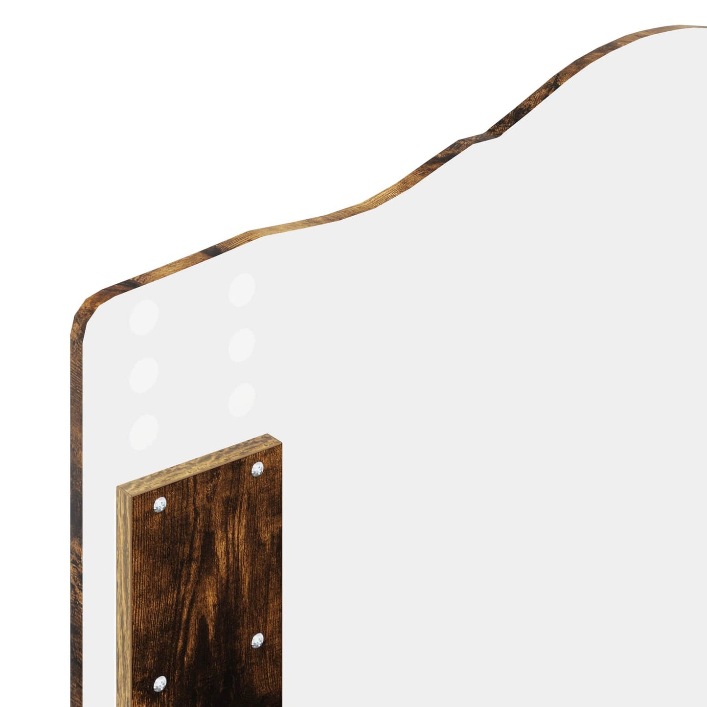 vidaXL Kopfteil Geräucherte Eiche 80 cm Holzwerkstoff