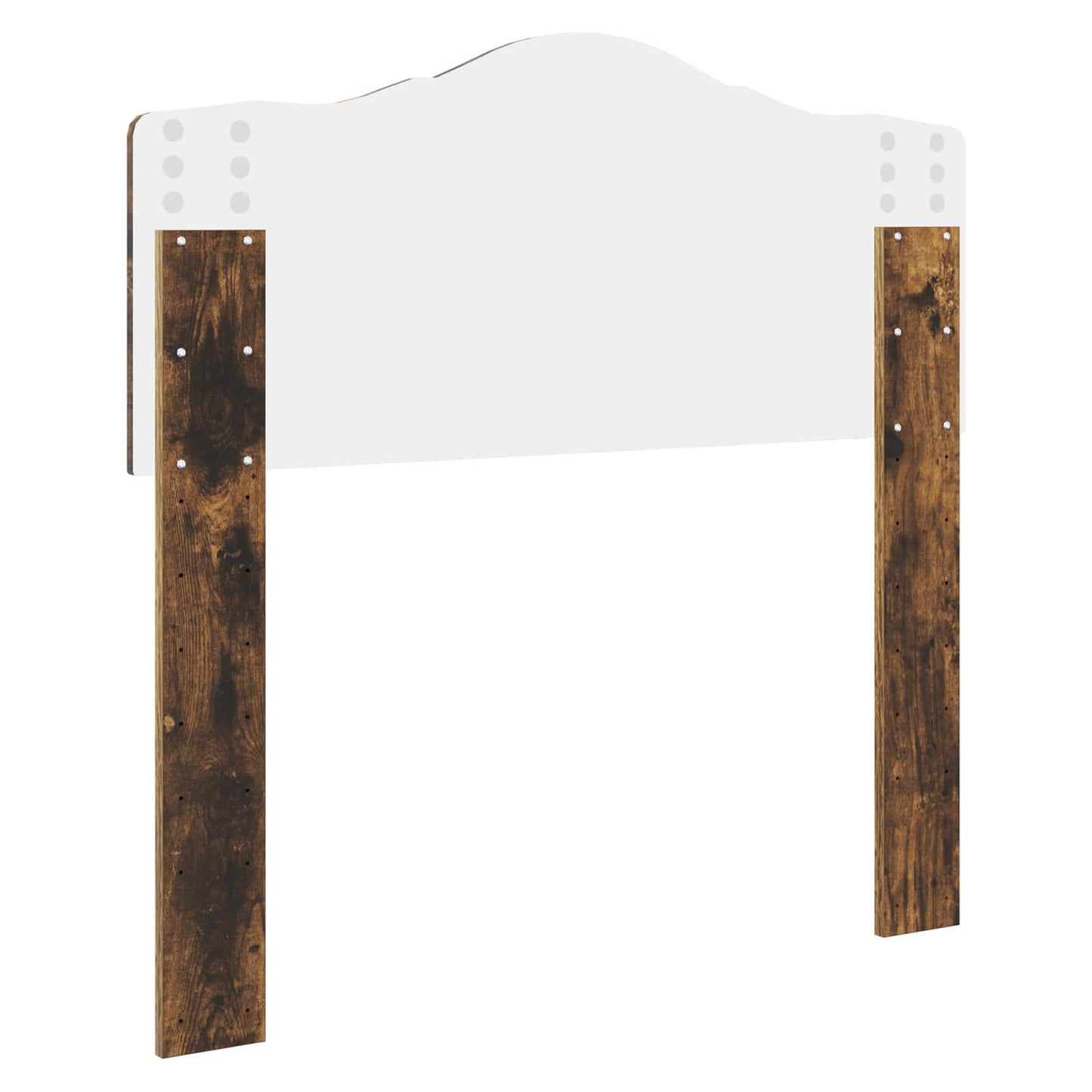 vidaXL Kopfteil Geräucherte Eiche 80 cm Holzwerkstoff