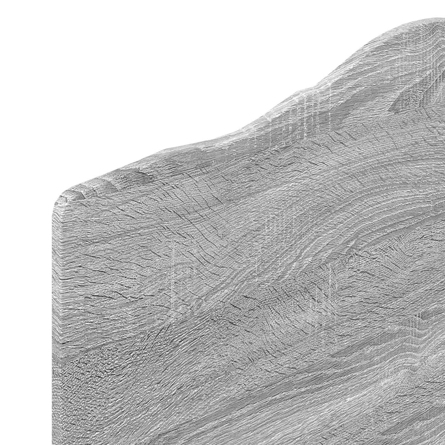 vidaXL Tête de lit Sonoma gris 80 cm Bois d'ingénierie