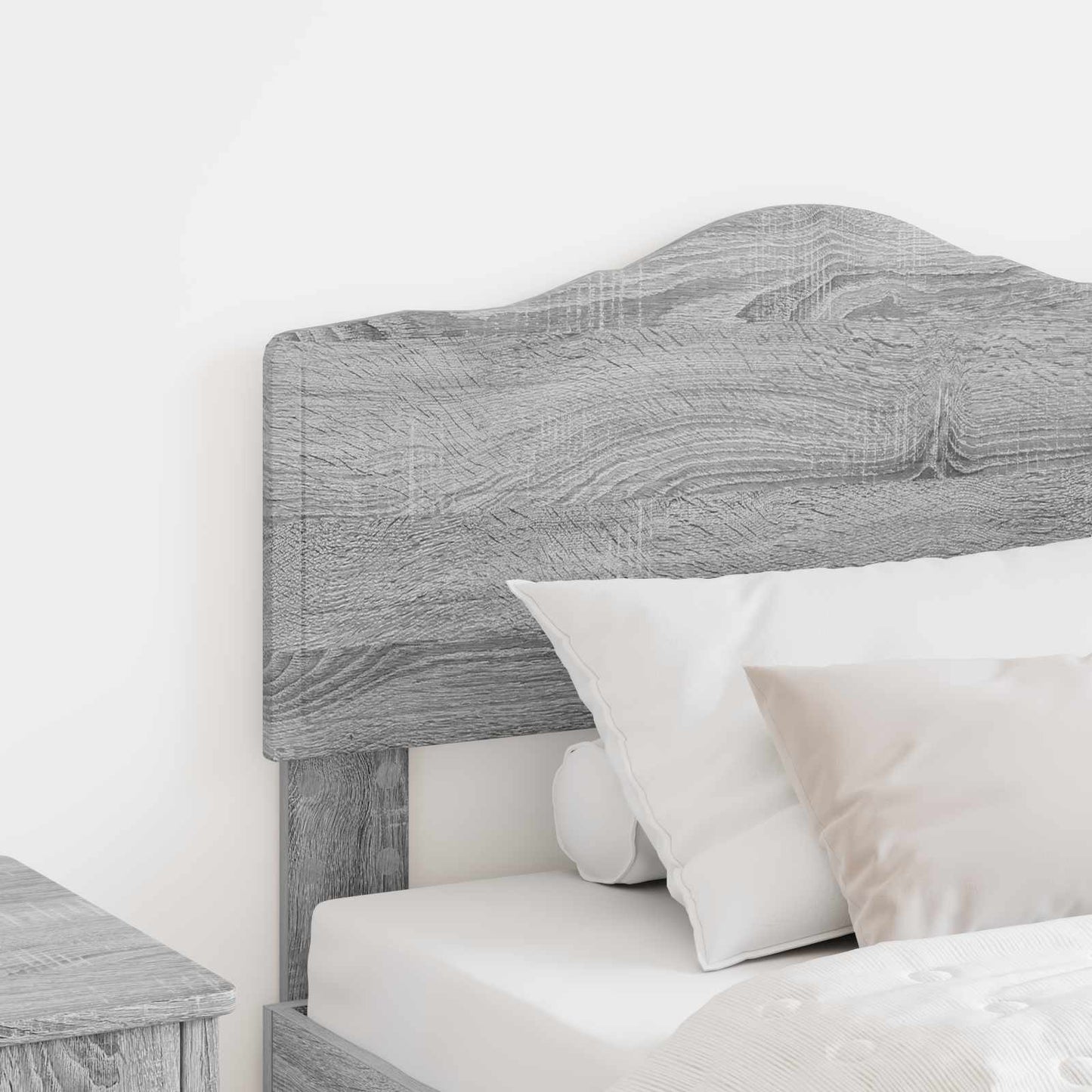 vidaXL Tête de lit Sonoma gris 80 cm Bois d'ingénierie