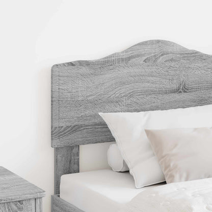 vidaXL Tête de lit Sonoma gris 80 cm Bois d'ingénierie